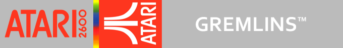 Gremlins logo for Atari 2600